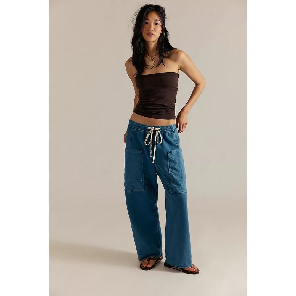 Free People We The Free Jet Set Knit Pull On Pants NWT Large